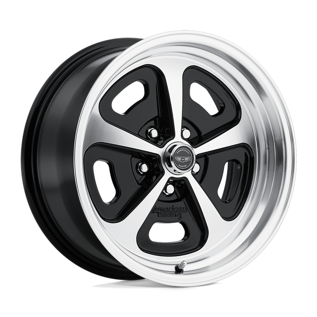 American Racing 500 Mono Cast 17" Gloss Black Machined wheel