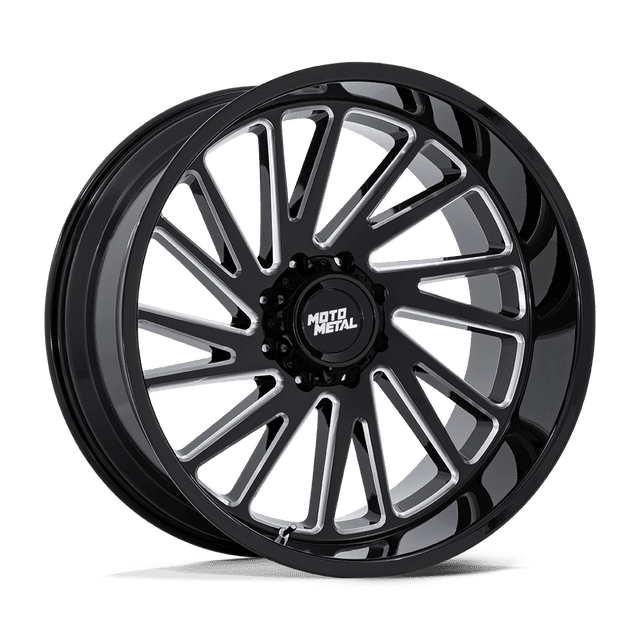 Moto Metal Combat 20" Gloss Black Milled wheel