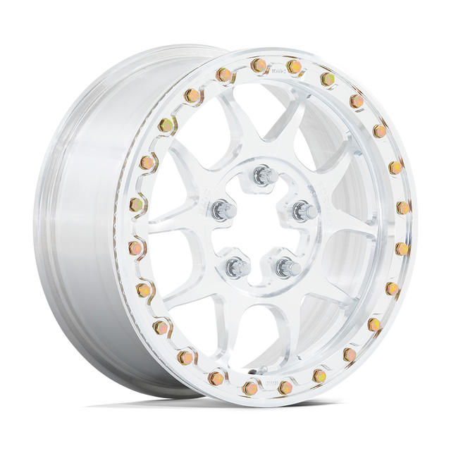 KMC Toro 5 Forged Utv Beadlock 15" Raw Machined Forged wheel