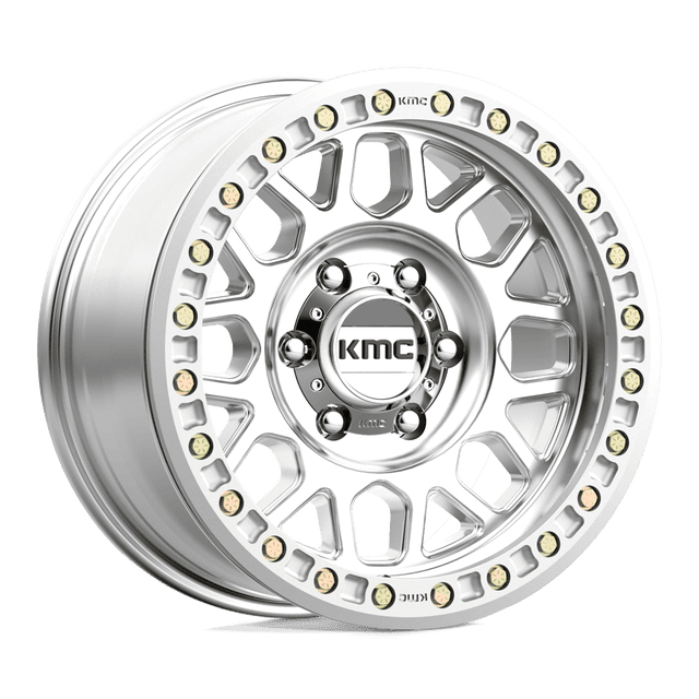 KMC Grenade Desert Beadlock 17" Satin Black wheel