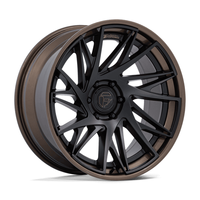 Fuel Off-Road Dynamo 20" Matte Black w/ G - Bronze Lip wheel