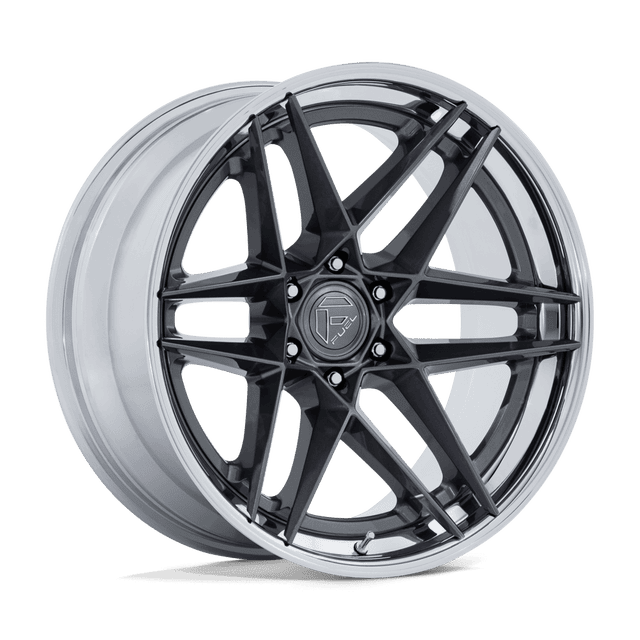 Fuel Off-Road Flight 20" Matte Black w/ Gloss Black Lip wheel