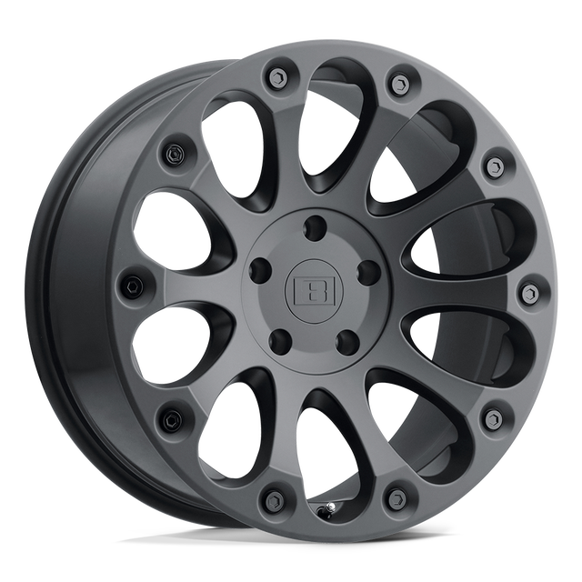 Level 8 Impact 16" Matte Black wheel