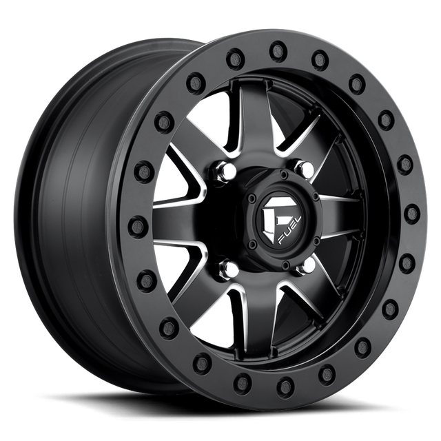 Fuel Off-Road Maverick Utv Beadlock 18" Matte Black Milled wheel