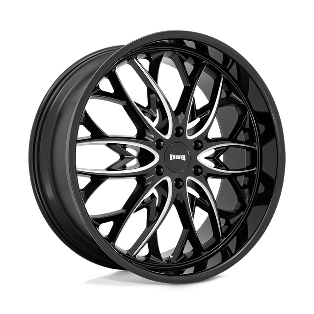 DUB Og 24" Gloss Black Milled wheel