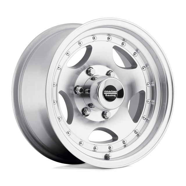 American Racing AR23 15" Satin Black w/ Clear Coat wheel