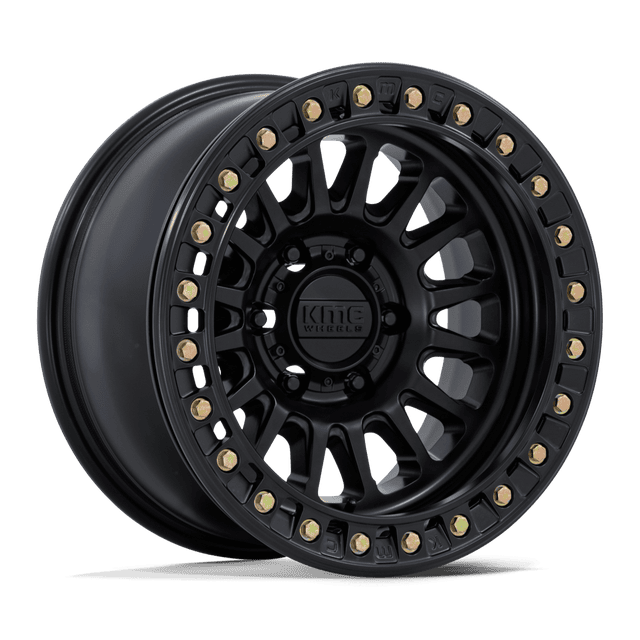 KMC Impact Beadlock 17" Matte Black wheel