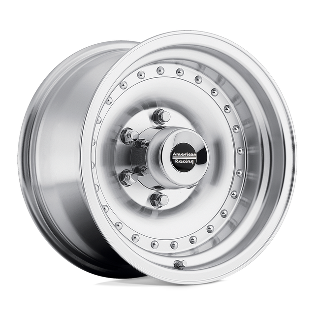 American Racing Outlaw I 14" Machined w/ Clear Coat wheel