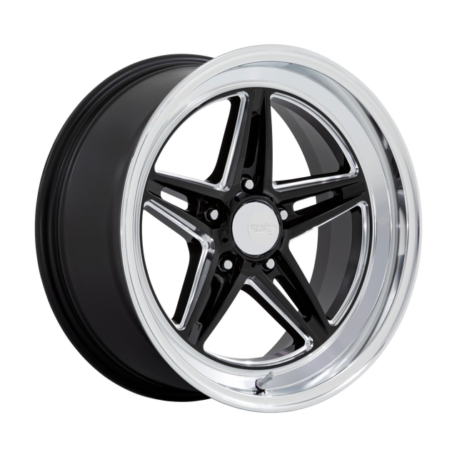 American Racing Groove 18" Gloss Black w/ Diamond Cut Lip wheel