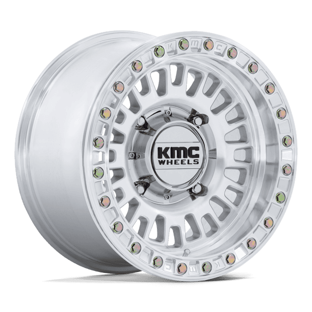KMC Aztec Utv Beadlock 15" Matte Bronze w/ Matte Black Rg wheel