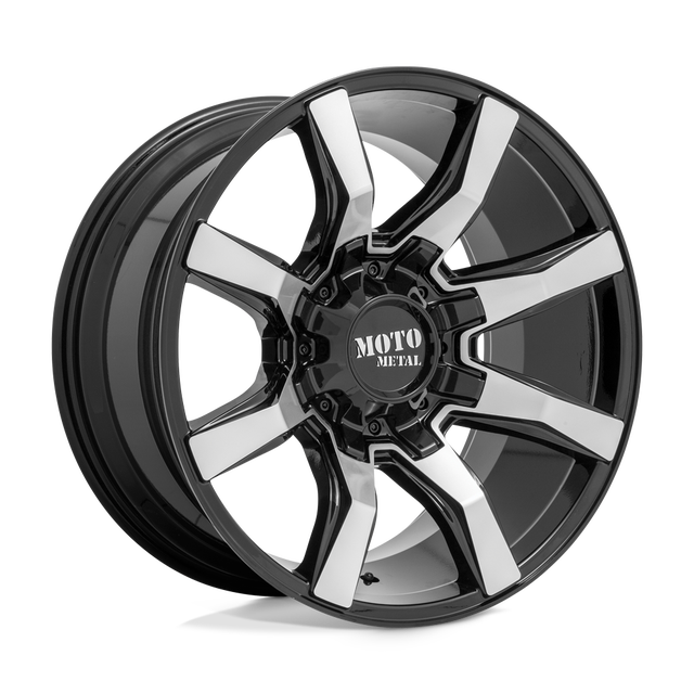 Moto Metal Spider 22" Gloss Black Milled wheel