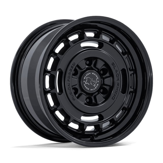 Black Rhino Vagabond 17" Matte Black w/ Gloss Black Lip wheel