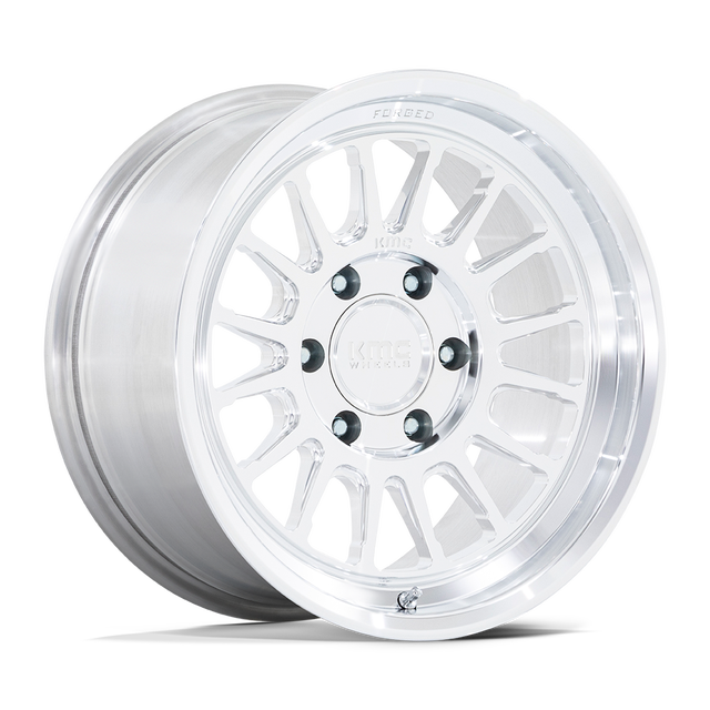 KMC Impact Forged Monoblock 18" Metallic Blue wheel