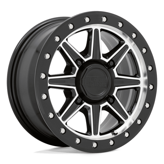 Black Rhino Webb Utv 15" Matte Black wheel