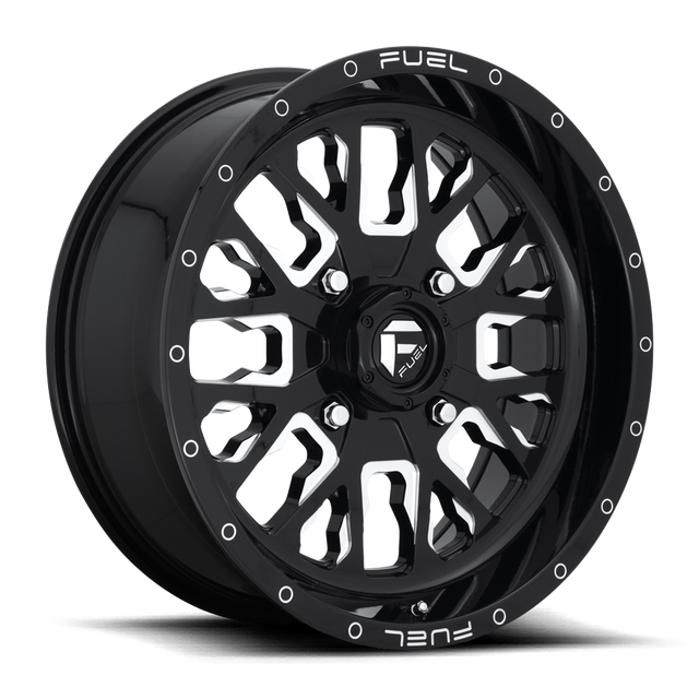 Fuel Off-Road Stroke Utv 20" Gloss Black Milled wheel
