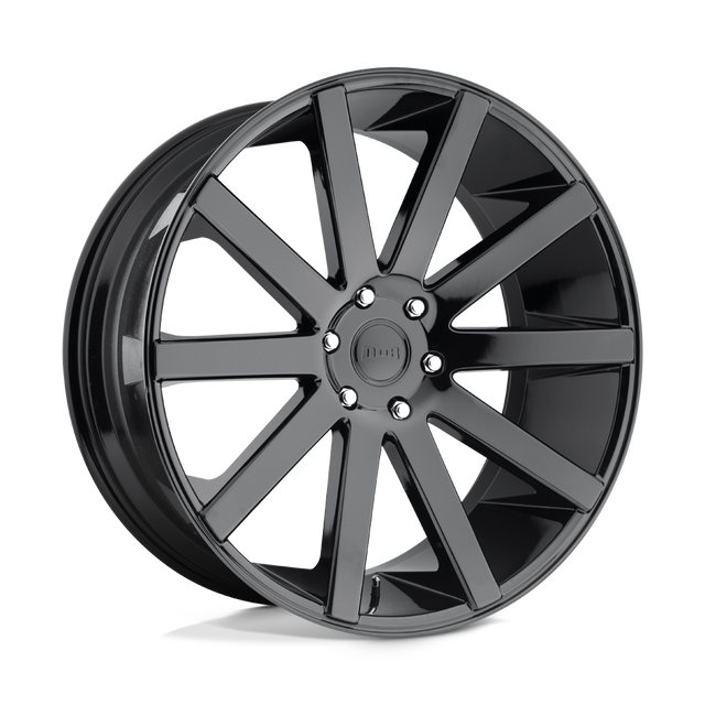 DUB Shot Calla 26" Matte Black Double Dark Tint wheel