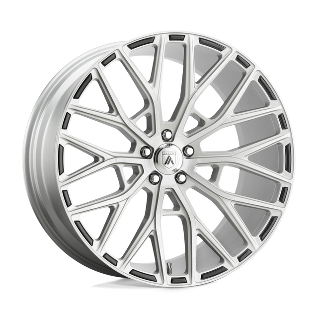 Asanti Leo 22" Brushed Silver wheel
