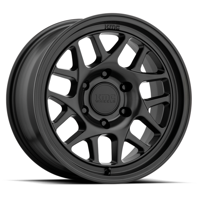 KMC Bully Ol 17" Satin Black wheel