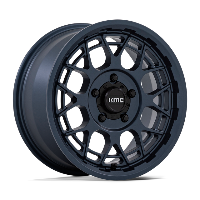 KMC Technic Utv 15" Metallic Blue wheel