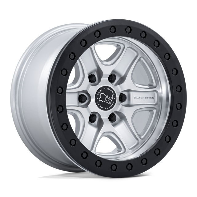 Black Rhino Echo Trail Lock Beadlock 18" Matte Black wheel