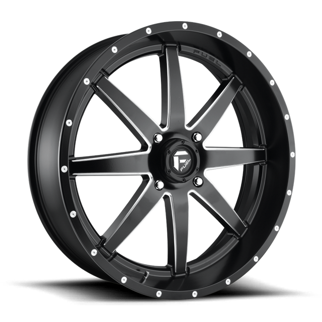 Fuel Off-Road Maverick Utv 24" Matte Black Milled wheel