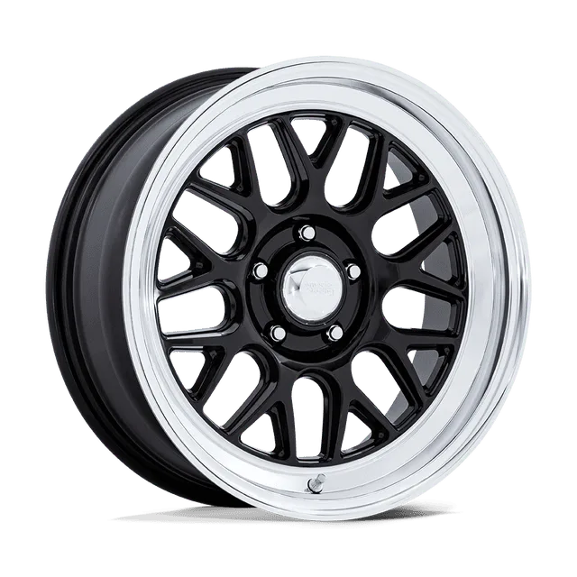 American G-force VN516BD20105006 - 20x10 / +6mm / 5X127 / Gloss Black W/ Dc-lip