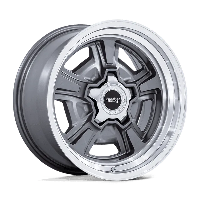 American Marauder VN517AD20105006 - 20x10 / +6mm / 5X127 / Anthracite W/ Diamond Cut Lip