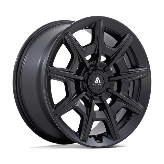 Asanti Esquire AB041MB20904635 - 20x9 / +35mm / 5X112/5X114.3 / Satin Black Gloss Black Face
