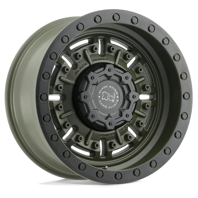 Black Abrams 1895ABR-85127N71 - 18x9.5 / -18mm / 5X127 / Olive Drab Green