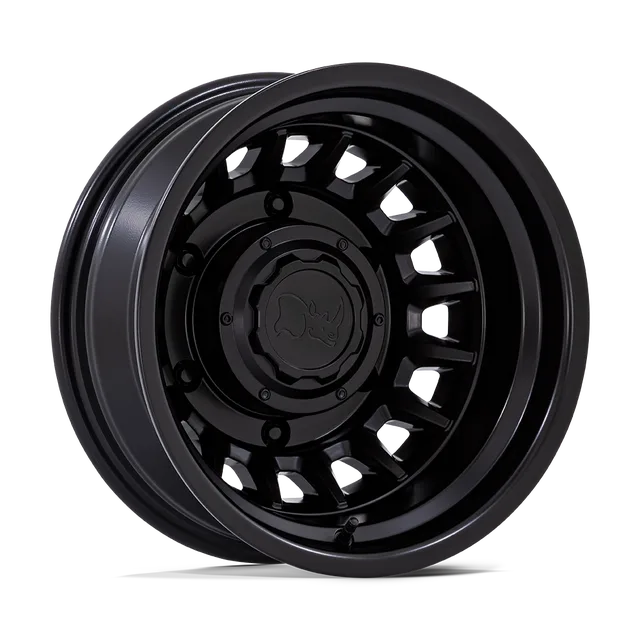 Black Aliso Dually BR019MX16606B130NA - 16x6 / -130mm / 6X205 / Matte Black