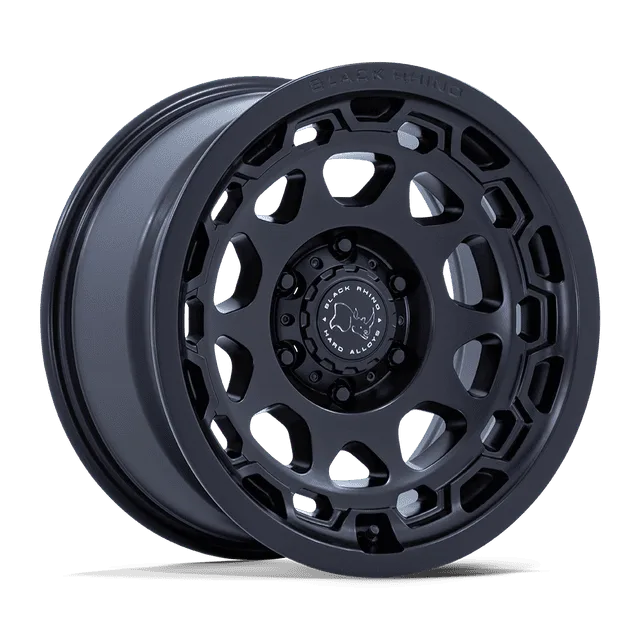 Black Congo BR026MX17851235 - 17x8.5 / +35mm / 5X114.3 / Matte Black
