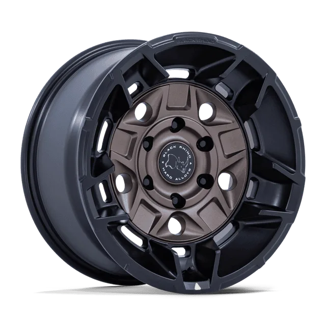 Black Guard BR028ZB17856800 - 17x8.5 / +0mm / 6X139.7 / Burnt Bronze W/ Matte Blk-lp