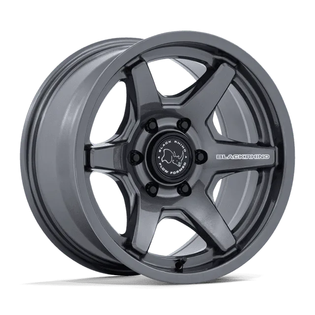 Black Kuma BR035AX17856800 - 17x8.5 / +0mm / 6X139.7 / Gloss Gunmetal
