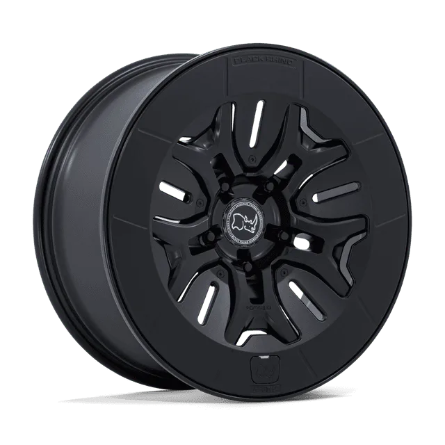 Black Rockledge BR406MX20858535 - 20x8.5 / +35mm / 5X139.7 / Matte Black