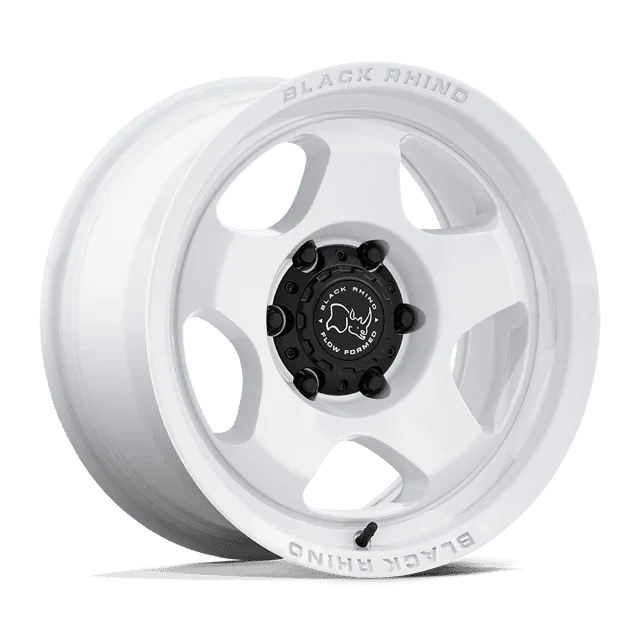 Black Sol BR031WX17806338 - 17x8 / +38mm / 6X135 / Gloss White