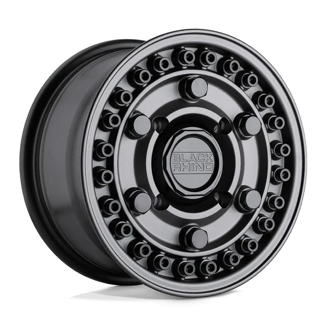 Black Armory Utv 1570ARY514110G80 - 15x7 / +51mm / 4X110 / Gun Black