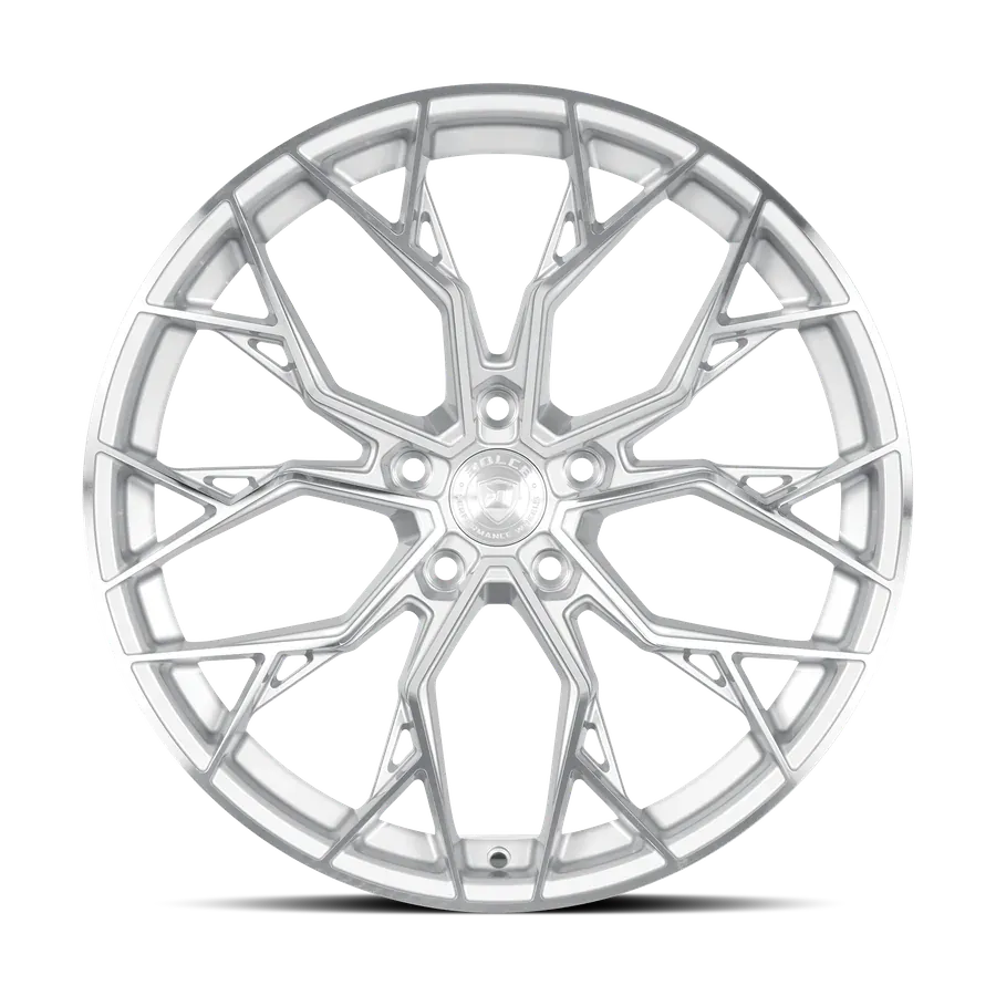 Dolce Wheels Aria Gloss Silver Machine Face wheel