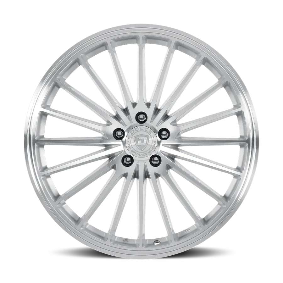 Dolce Wheels Ghost Gloss Silver Machine Face wheel