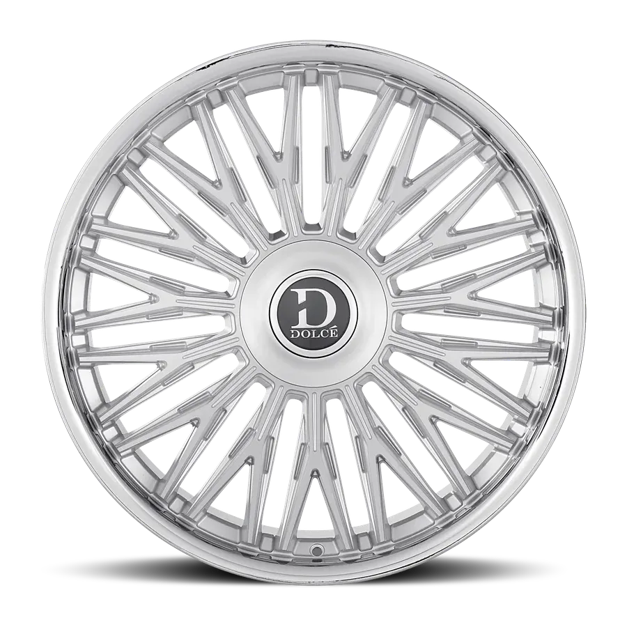 Dolce Wheels Lusso Brushed Silver Stainless Lip wheel