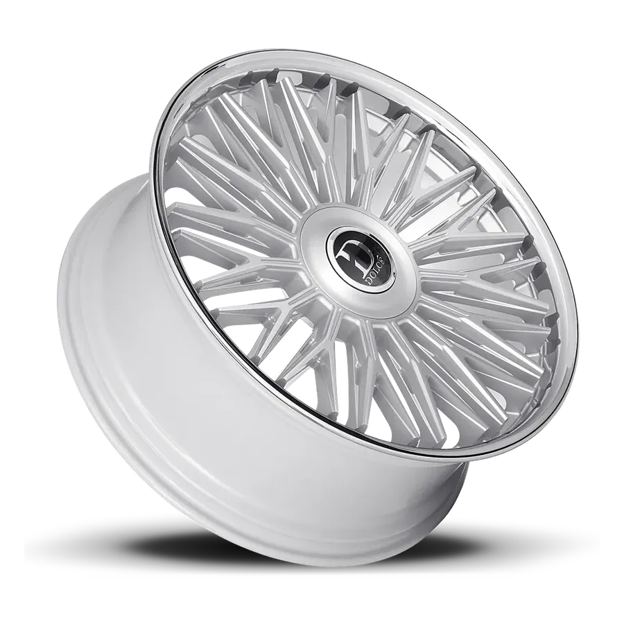 Dolce Wheels Lusso Brushed Silver Stainless Lip alternate view 3 of 3