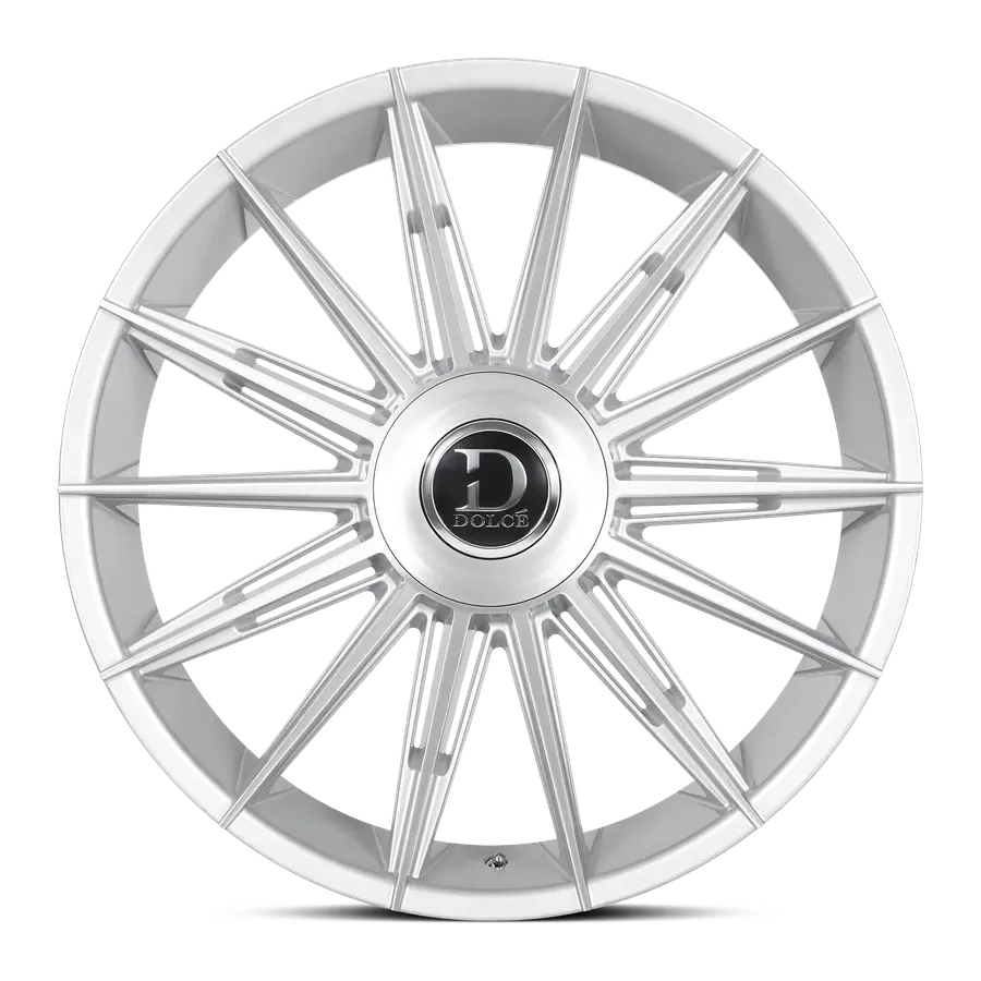 Dolce Wheels Mirelli Brushed Silver wheel