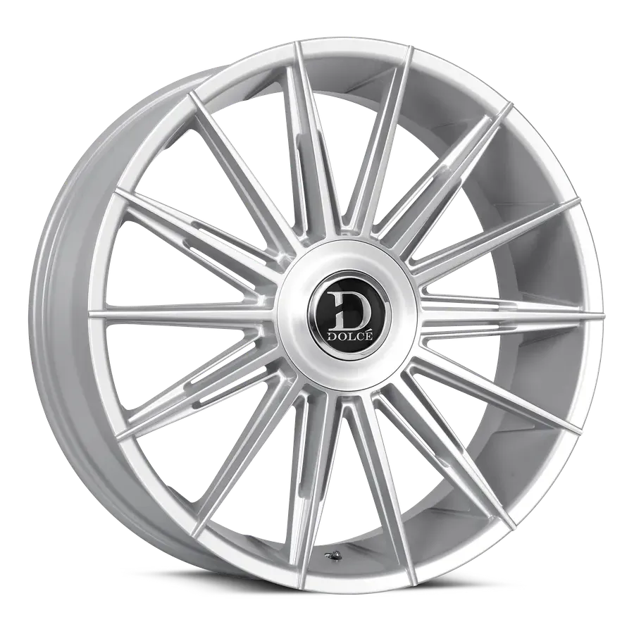 Dolce Wheels Mirelli Brushed Silver alternate view 2 of 3