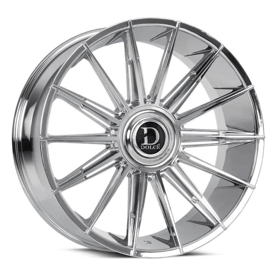 Dolce Wheels Mirelli Chrome alternate view 2 of 3