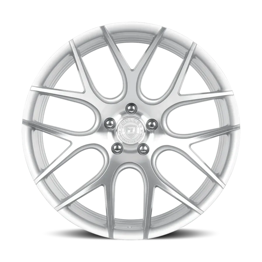 Dolce Wheels Monza Gloss Silver Machine Face wheel
