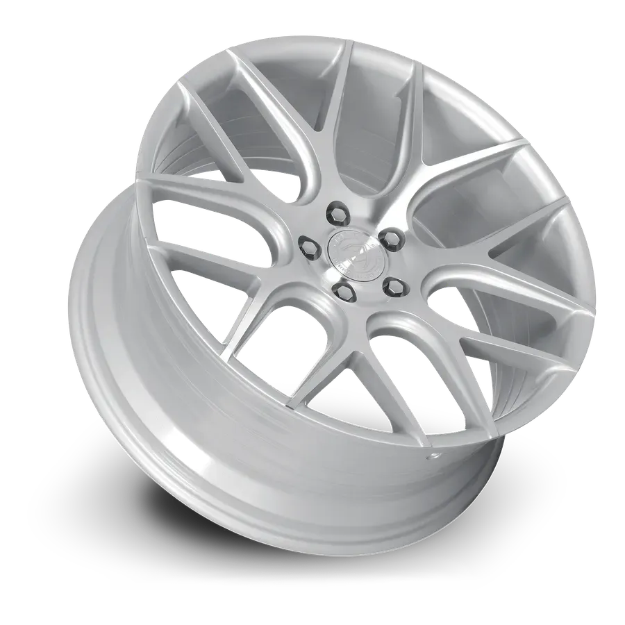 Dolce Wheels Monza Gloss Silver Machine Face alternate view 3 of 3