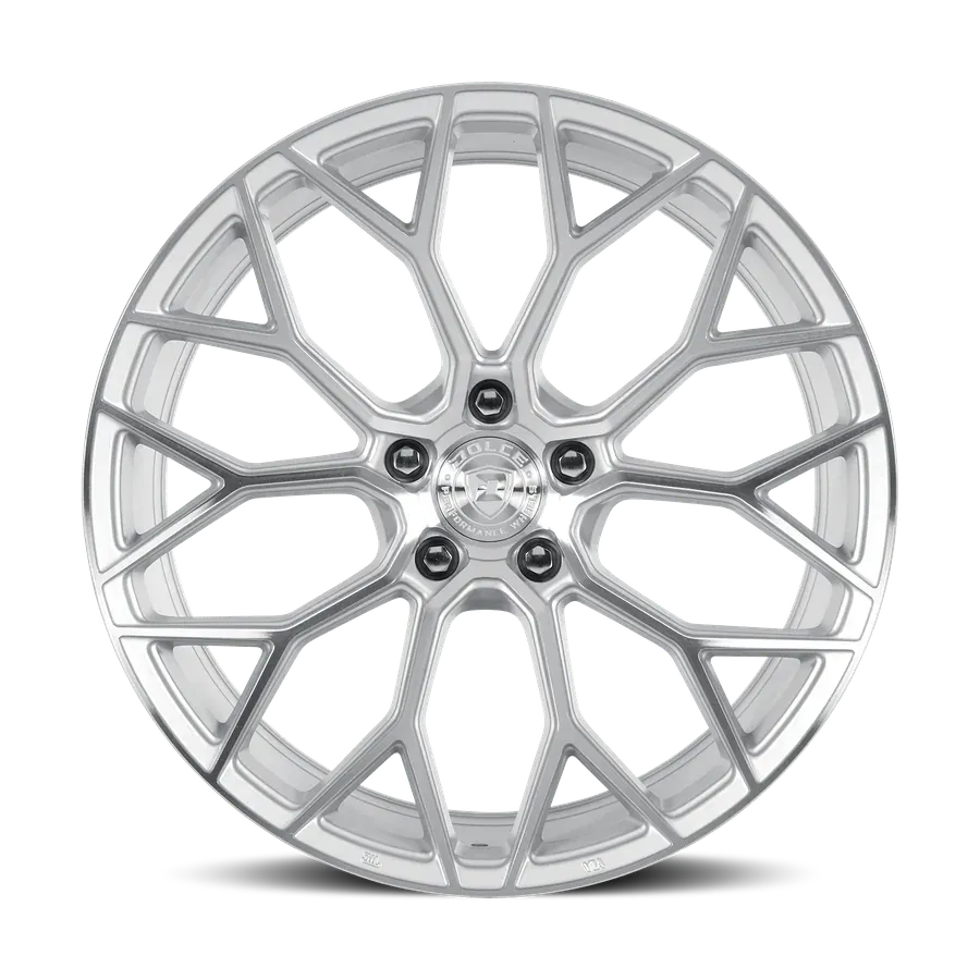 Dolce Wheels Pista Gloss Silver Machine Face wheel