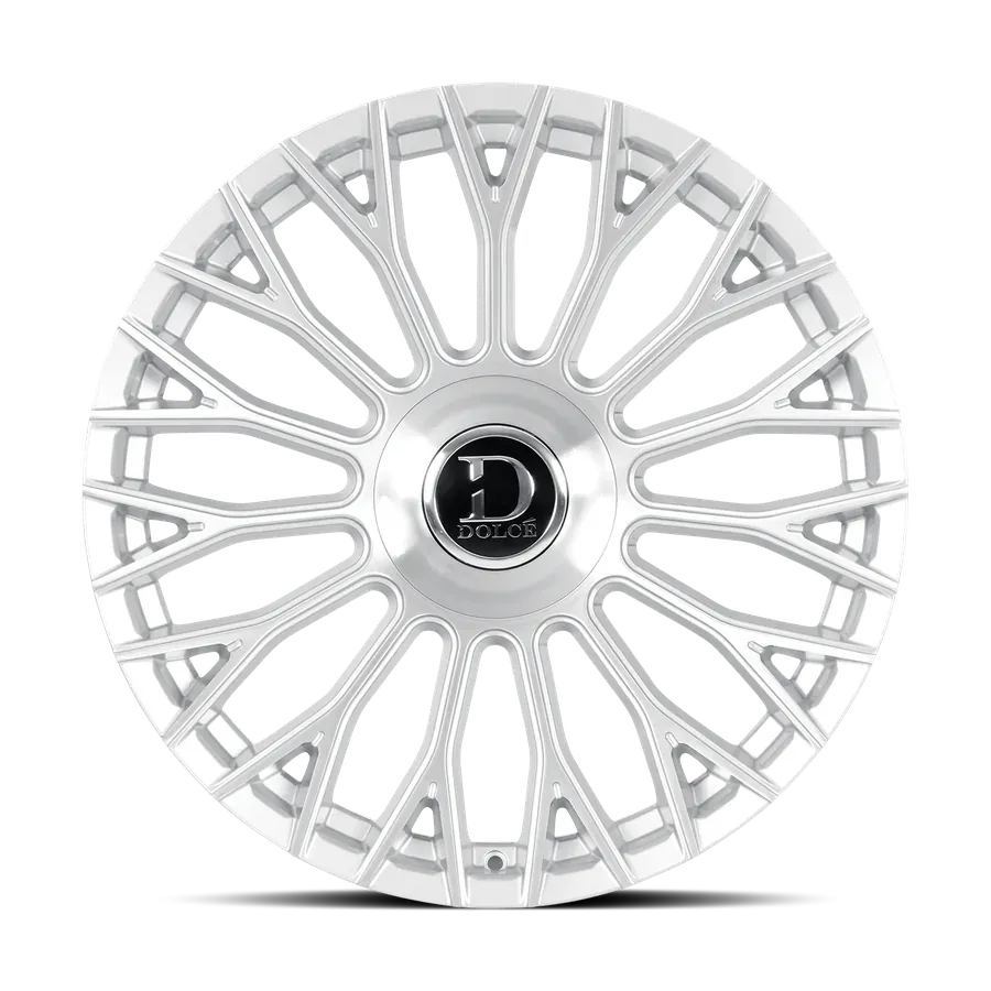 Dolce Wheels Roma Brushed Silver wheel