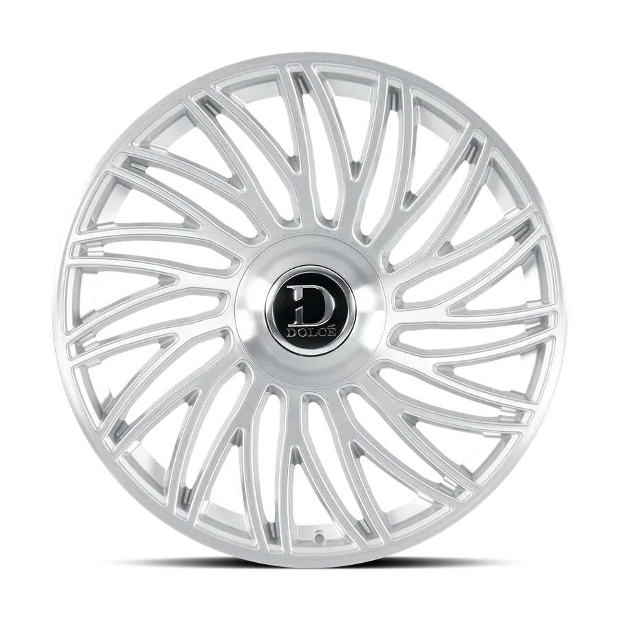 Dolce Wheels Sesto Brushed Silver wheel