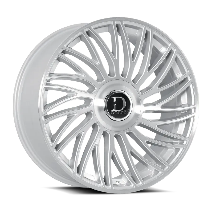 Dolce Wheels Sesto Brushed Silver alternate view 2 of 3