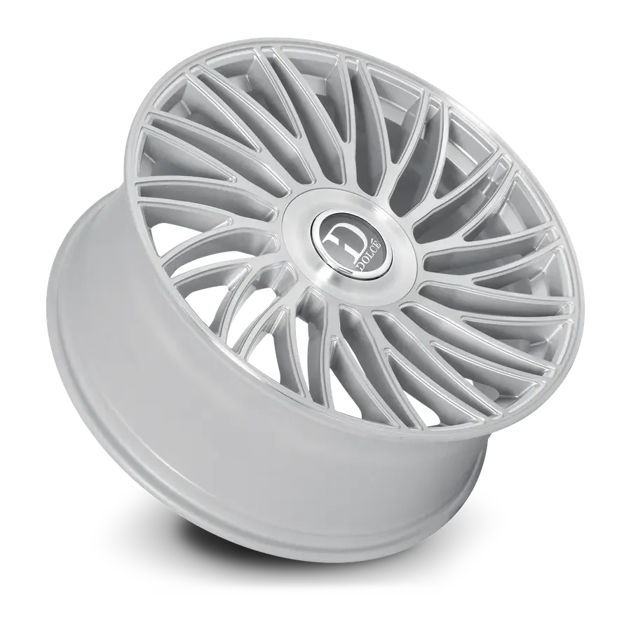 Dolce Wheels Sesto Brushed Silver alternate view 3 of 3